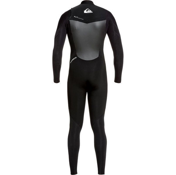 2021 Quiksilver Degli Uomini Syncro 3/2mm Chest Zip Muta Nera / Bianca Eqyw10308