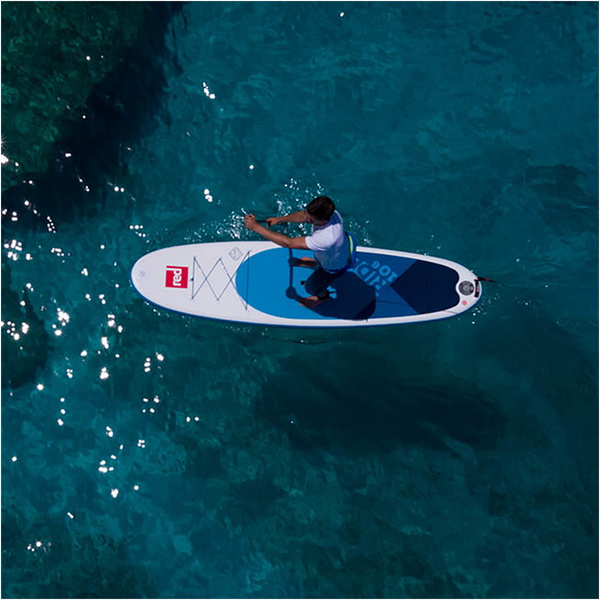 2019 Red Paddle Co Ride 10'6 Gonfiabile Stand Up Paddle Board - Unica Scheda - Per I Pacchetti