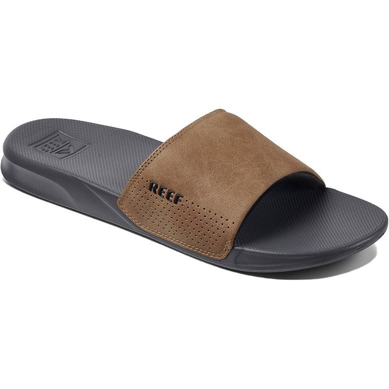 2025 Reef Da Uomo One Sliders RF0A3OND - Grey / Tan