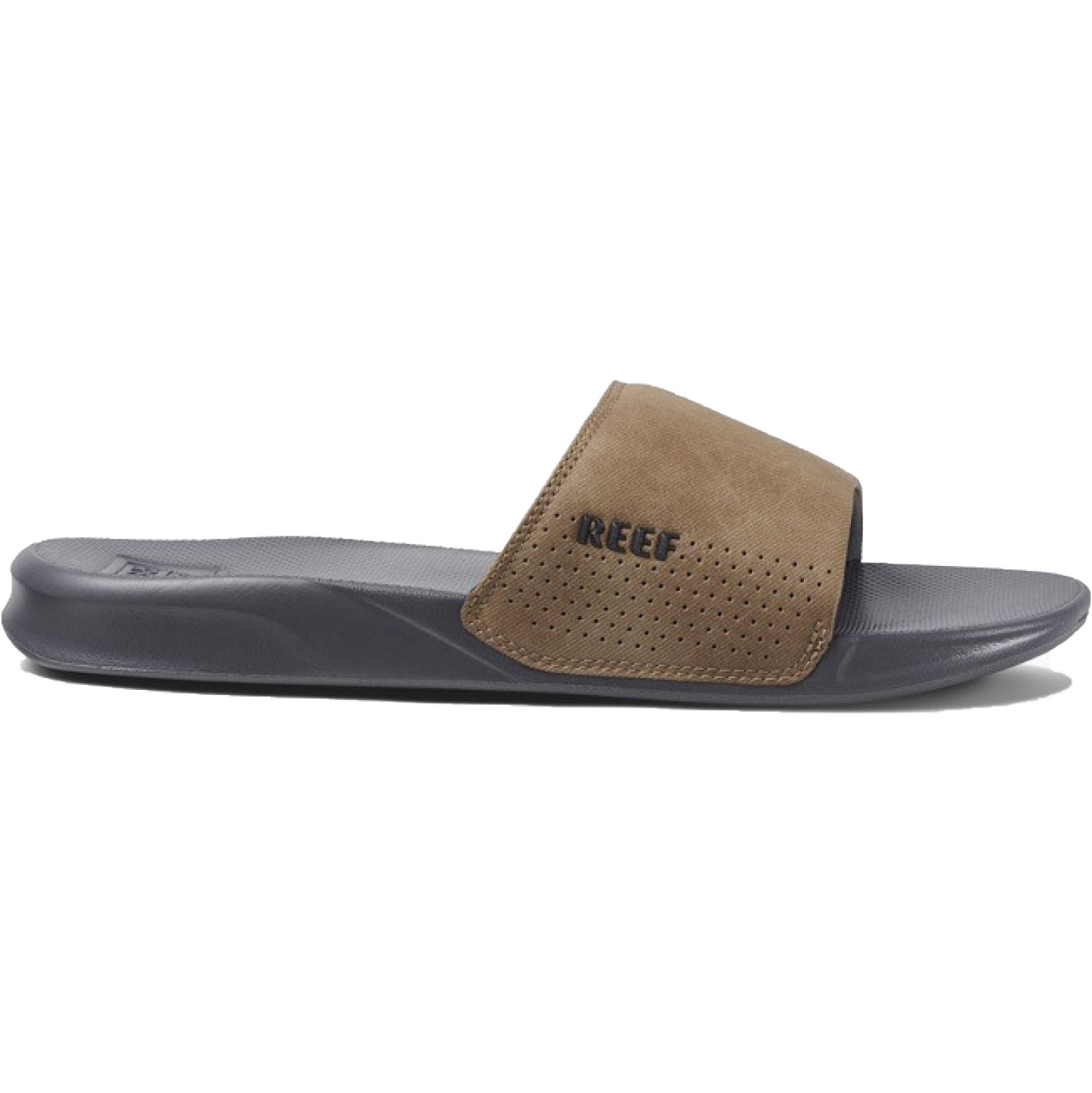 2025 Reef Da Uomo One Sliders RF0A3OND - Grey / Tan