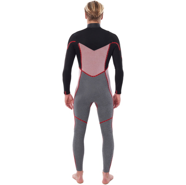 2023 Rip Curl Mens Dawn Patrol Warmth 5/3mm Chest Zip Wetsuit Black WSM9GM