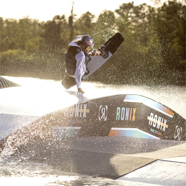 2022 Ronix Kinetik Project Flexbox 1 Cavo Wakeboard - Bianco / Nero