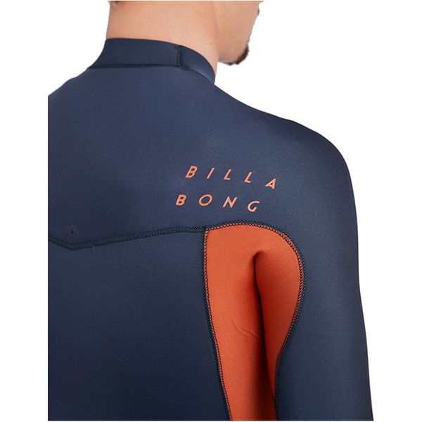Billabong Furnace Rivoluzione 5/4mm Chest Zip Muta Ardesia L45m50