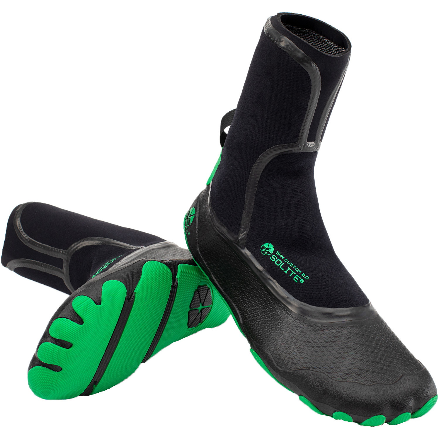2024 Solite Custom 2.0 3mm 21004 - Verde / Nero