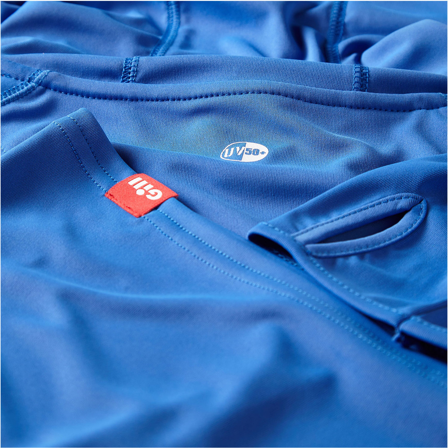 2025 Gill Felpa Con Cappuccio Uv Tec Da Uomo Blu Uv016
