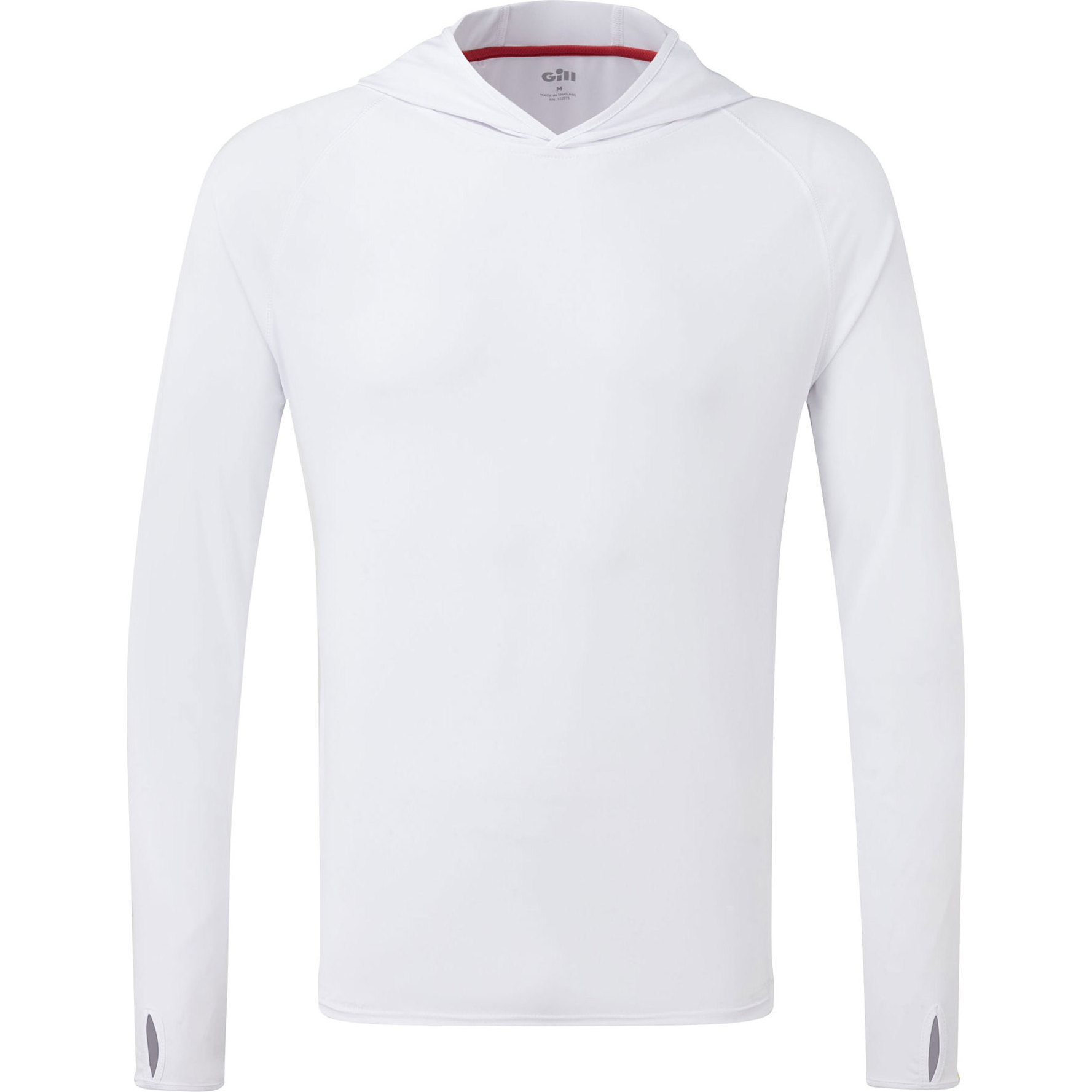 2026 Gill Felpa Con Cappuccio Uv Tec Bianca Uv016
