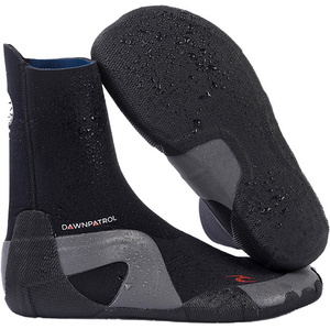 GUL Power Boot Stivali Muta 5mm In Neoprene Con Punta Divisa - Unisex, Tallone E Punta Rinforzati, Suola H10, Neri - 5