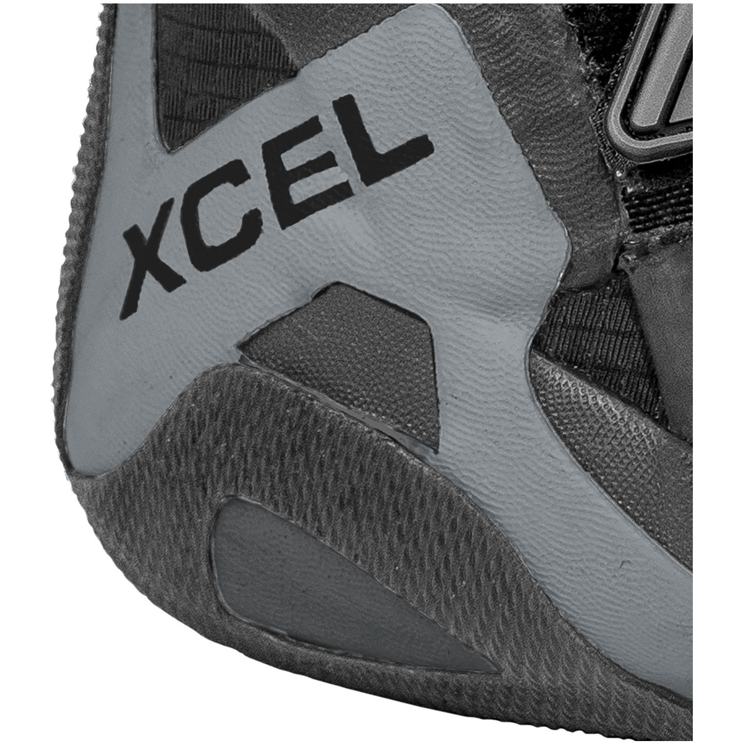 Xcel Drylock 5mm Stivali In Neoprene Con Punta Spaccata ACV59017 - Black / Grigio
