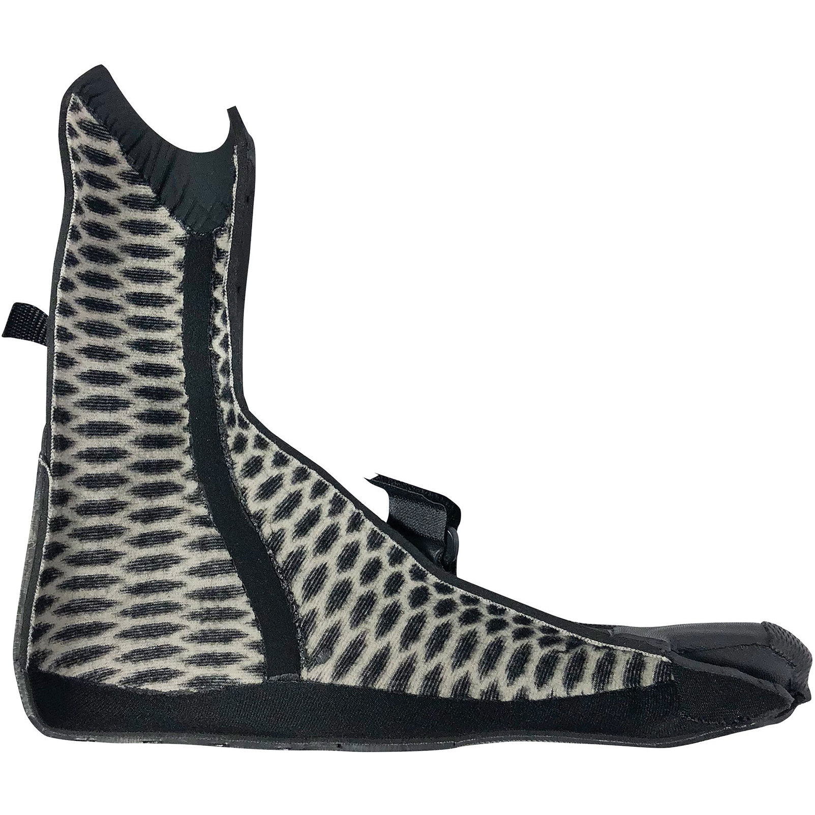Xcel Drylock 5mm Stivali In Neoprene Con Punta Spaccata ACV59017 - Black / Grigio