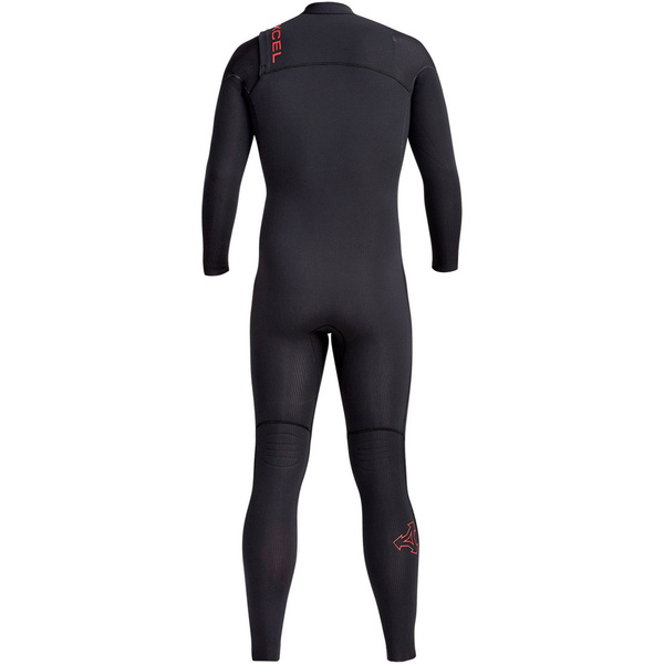 2024 Xcel Da Uomo Infiniti LTD 4/3mm Chest Zip Muta MN43Z2L9 - Black