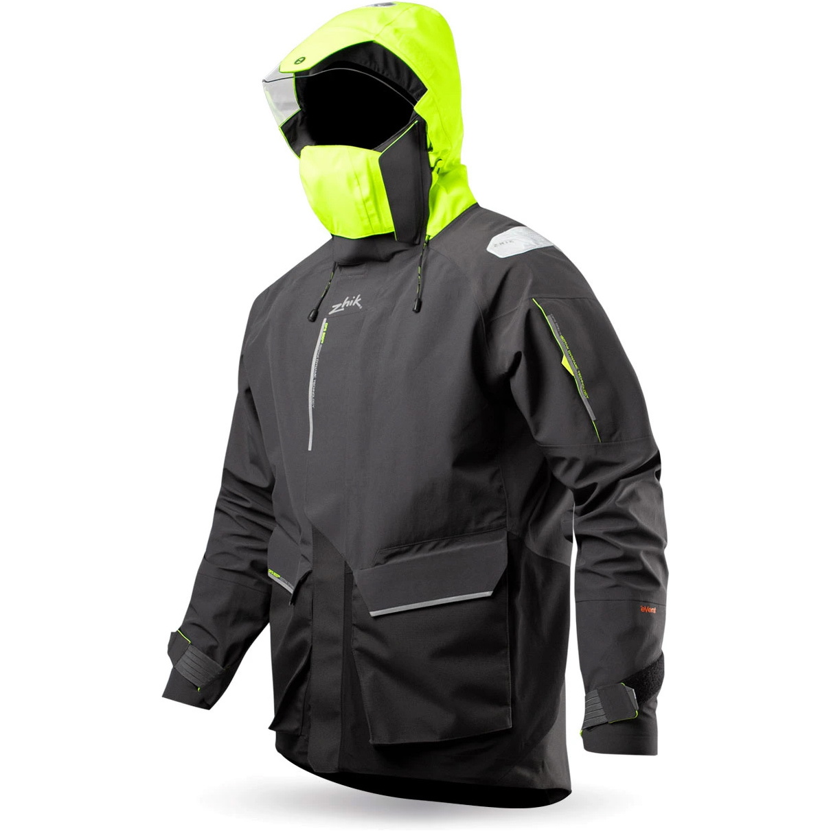 2026 Zhik Unisex OFS800 Giacca Da Vela Offshore JKT-0860-U-BLK - Black