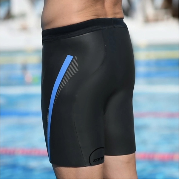 2026 Zone3 Uomo 5/3mm Pantaloncini Galleggiabilità Originali Na18mbso101 - Nero / Blu
