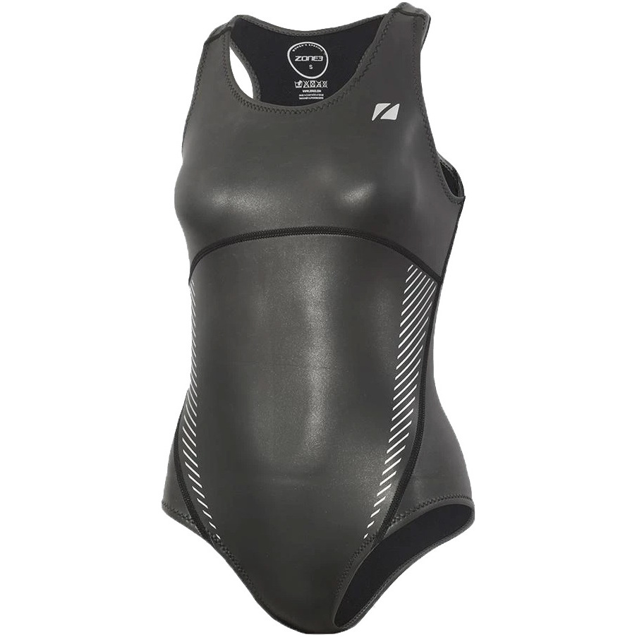 2023 Zone3 Womens 1.5mm Neoprene Swim Suit NA18WSWI101 - Black
