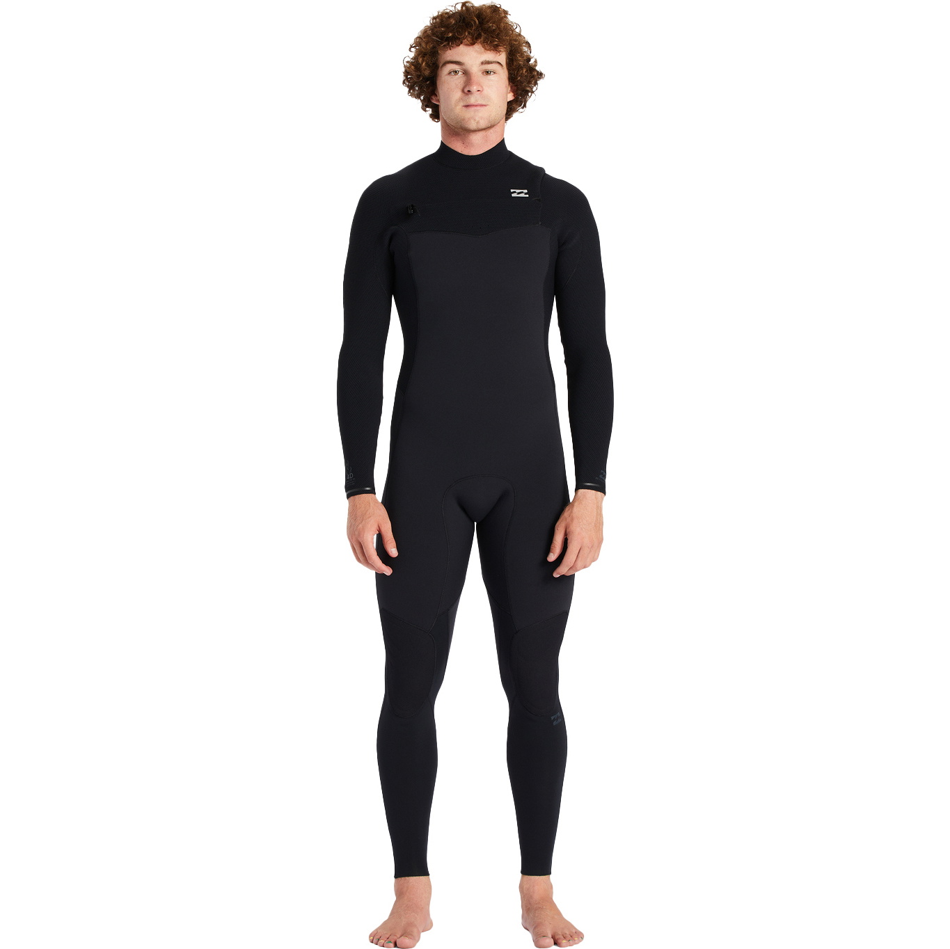 2024 Billabong Da Uomo Revolution 3/2mm Chest Zip Muta ABYW100176 - Black
