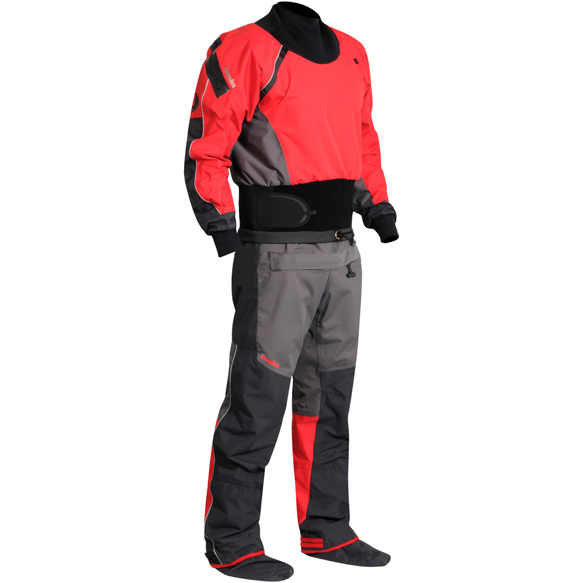 2026 Nookie Caricabatterie Kayak Drysuit Grigio Antracite Rosso Dr10