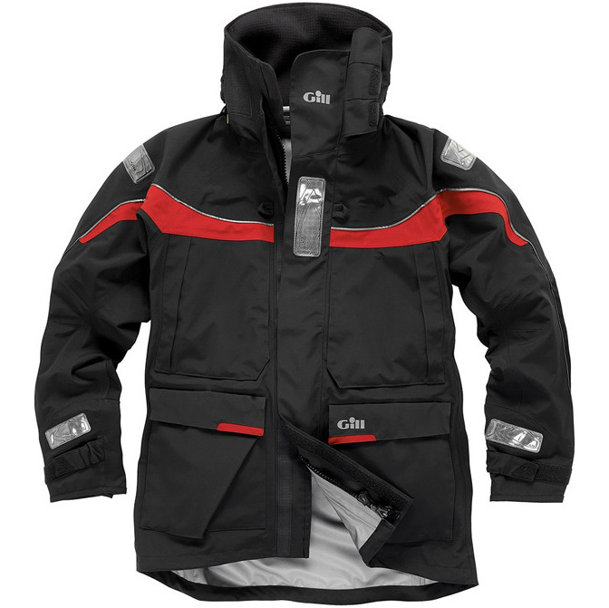 Gill Mens OS1 Offshore Ocean Jacket Graphite OS11J