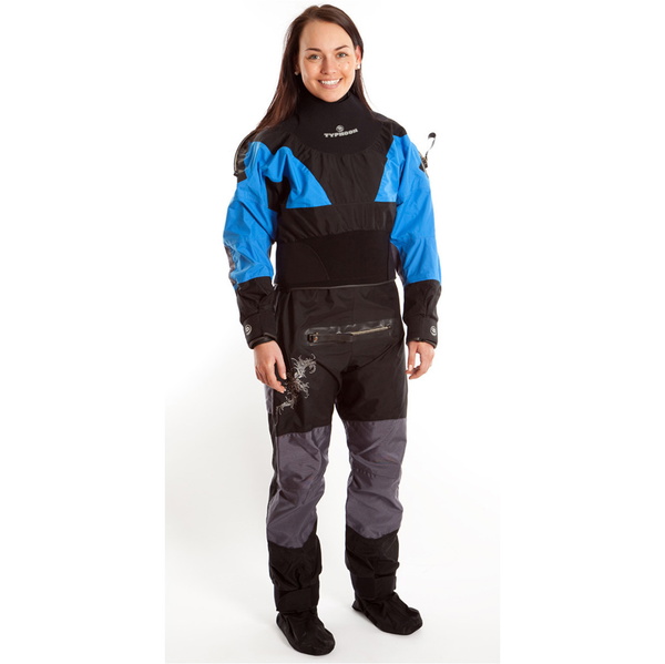 Typhoon Multisport estrema lattice signore Muta stagna + Con Zip Inc PILE 100131
