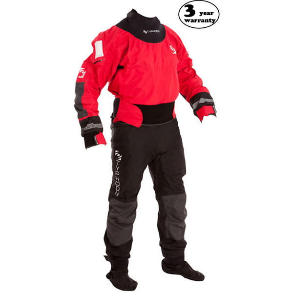  2015 Typhoon Multisport 4 Quattro LATEX SEAL Drysuit Inc sottovello 100.141