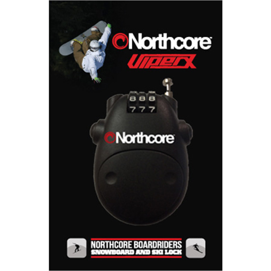 2026 Northcore Viper Valigie -x 2g Travel Serratura Noco13b - Nero
