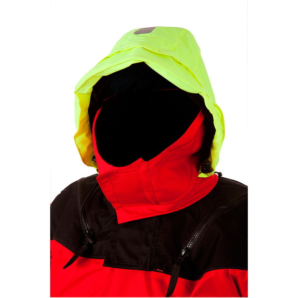 2019 Typhoon Ps330 Xtreme Kayak / Vela Oceanica Drysuit + Con Zip Black / Red 100151