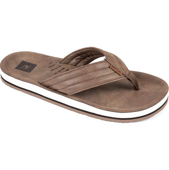 2015 Rip Curl OG 4 Mens Flip Flops / Sandals TAN TCTAI1
