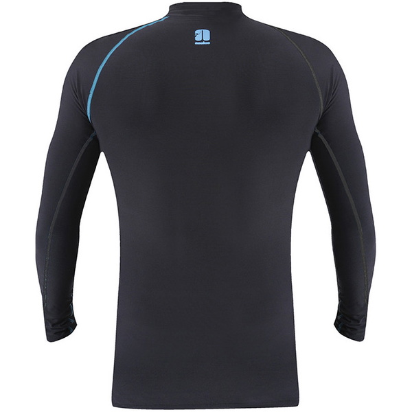 2020 Nookie Thermal Base Softcore Long Sleeve Top Dark Grey / Blue TH50