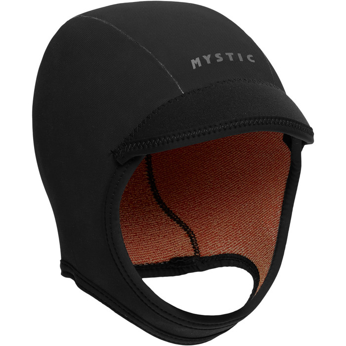 2025 Mystic 3mm Cappello Da Surf In Neoprene Black