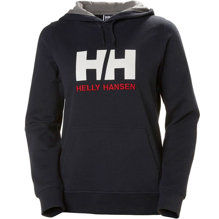 Helly Hansen Felpa Con Cappuccio Hh Logo Donna Helly Hansen 33978 - Navy  Helly | Wetsuit Outlet