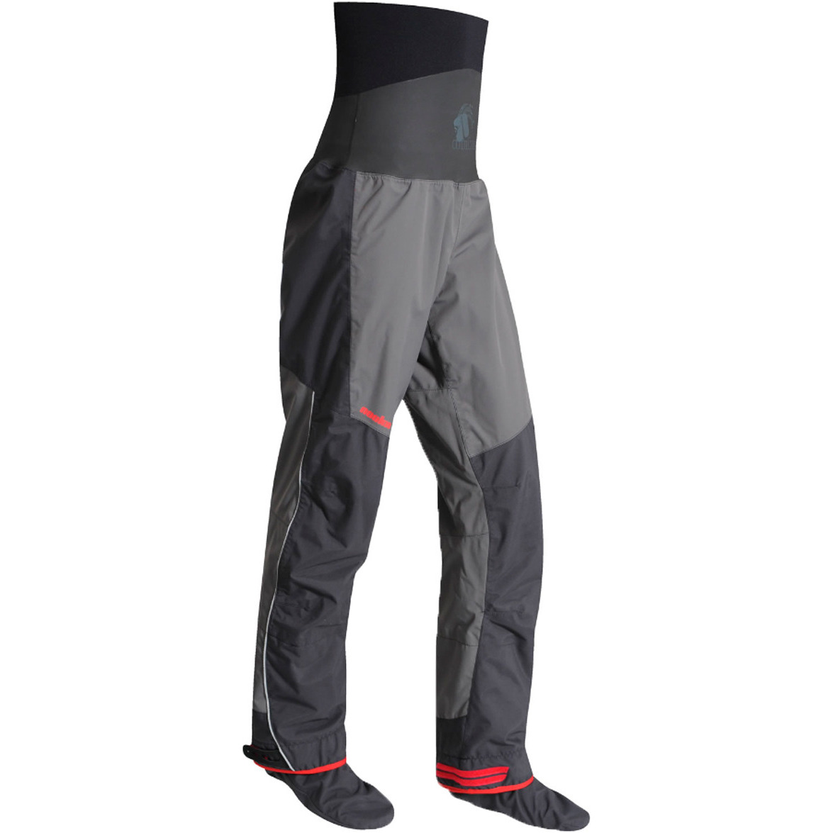 2026 Nookie Evolution Dry Pantaloni Con Calze In Tessuto TR30 - Charcoal Grey / Shadow Black