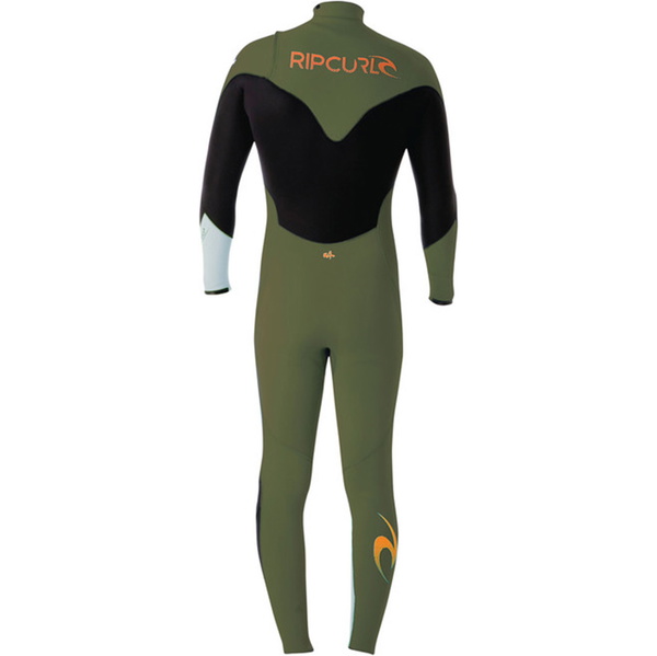 2014 Rip Curl E Bomba Pro 3 / 2mm GBS Petto Zip Muta in FATICA WSM4AE