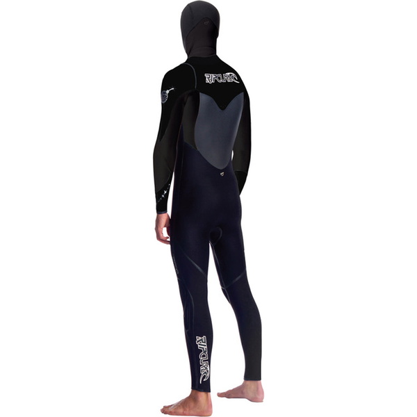  2015 Rip Curl flashbomb cappuccio 5,5 millimetri muta in Black WSU4OF