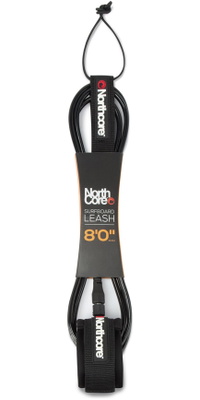 2026 Northcore 8FT Guinzaglio Per Tavole Da Surf NOCO56B - Black