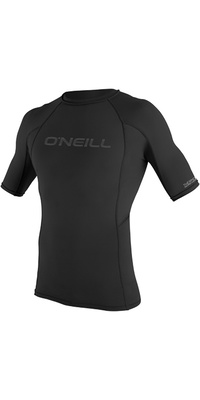 2026 Oneill Manica Corta Thermo-x Crew Top 5021 - Nero