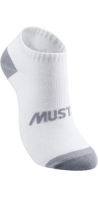 2026 Musto Ess 3 Pack Trainer Calzino 86039 - Bianco