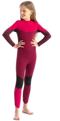2025 Jobe Bambino Boston 3/2mm Back Zip Muta 3035210 - Hot Pink