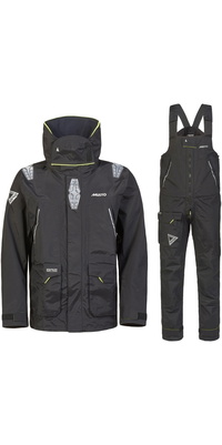 2026 Musto Da Uomo BR2 Offshore Jacket & Salopette Sailing Suit - Black