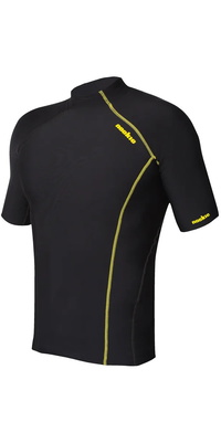 2026 Maglia Intima Manica Corta Nookie Softcore Th50 - Nera / Gialla