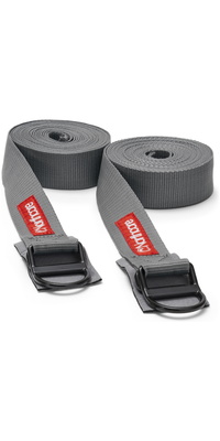 2026 Northcore D-ring 5m Cinghie Per Portapacchi / Tiranti Noco22b - Grigio