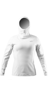 Zhik Da Donna ZhikMotion Top Con Cappuccio UPF50+ A Manica Lunga ATP-0100-W-PLT - Platinum