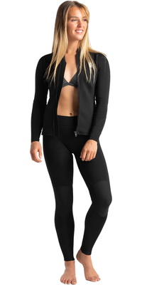 2025 C-skins Donne Solace 1.5mm Pantaloni Da Muta C-so15le - Nero / Bianco