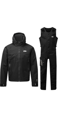 Gill Verso Giacca E Pantaloni Da Regata Costiera Tuta Da Vela V101JV101T - Black