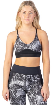 2025 Gul Reggiseno Donna Luna7 Sup La0303-c1 - Spezzato Palm / Nero