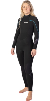 2026 Gul Da Donna Response 4/3mm Gbs Back Zip Muta RE1248-C1 - Black