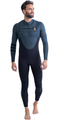 2026 Jobe Da Uomo Perth 3/2mm Chest Zip Muta 303520004 - Grey