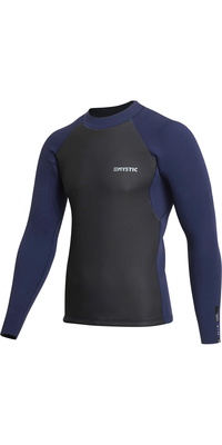 2026 Mystic Uomini Star 2mm Top Da Surf A Maniche Lunghe 35001.230171 - Navy
