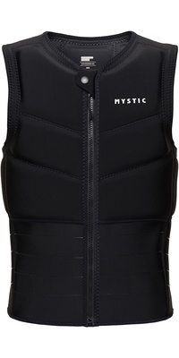 2026 Mystic Mens Star Front Zip Kite Impact Vest 35005.230231 - Black
