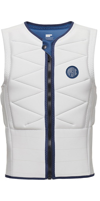 2025 Mystic Da Uomo Outlaw Front Zip Impact Vest 35005.230225 - Off White