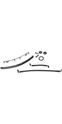 2026 Mystic Stealth Bar Gen 3 Surf Rope Kit 35009.230078 - Nero
