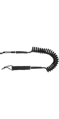 2026 Mystic Wing Waist Coiled Board Leash 35009.230296 - Black
