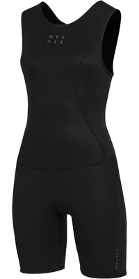 2025 Mystic Da Donna Brand 2mm Zip Free Short Jane Muta - Black